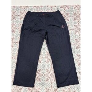 Kinggee Brisbane Broncos NRL Rugby Pants Navy Blue Embroidered Mens Size 18 Fiji